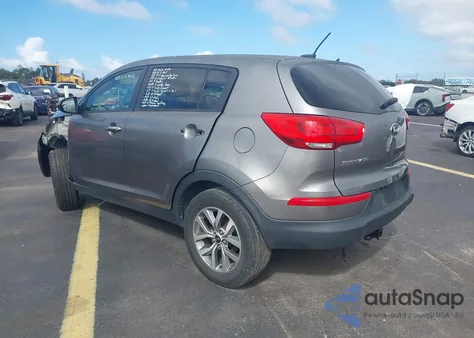 2016 Kia Sportage Lx из США, поврежденный, VIN KNDPB3AC8G7813672